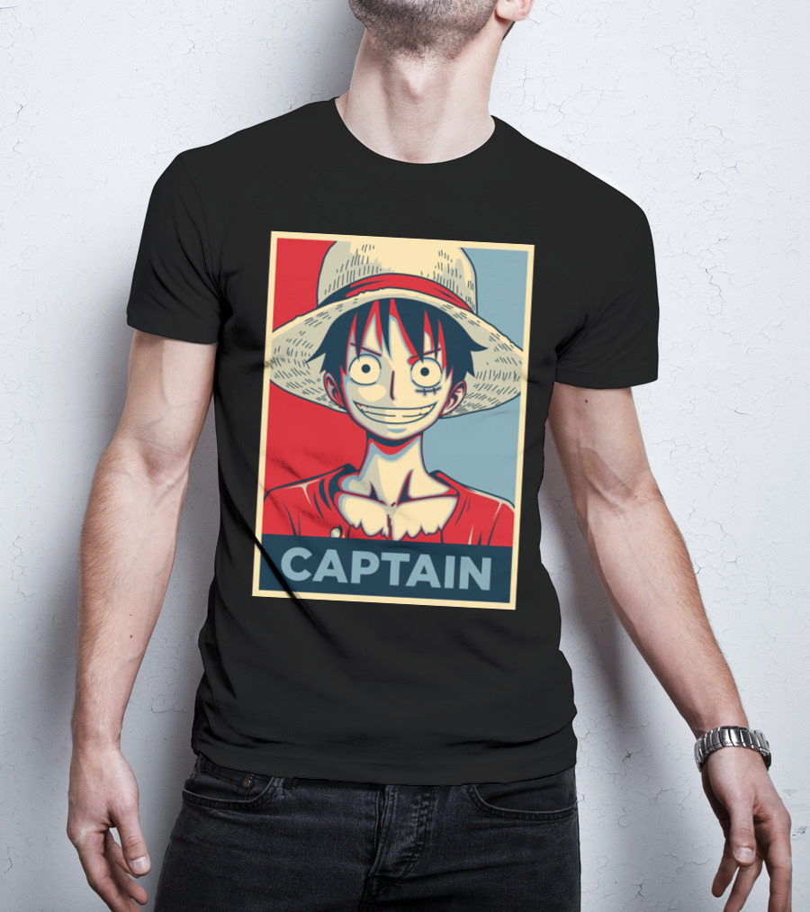 Luffy Captain Straw Hat T-Shirt