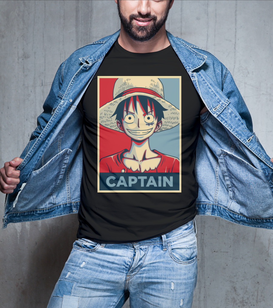 Luffy Captain Straw Hat T-Shirt
