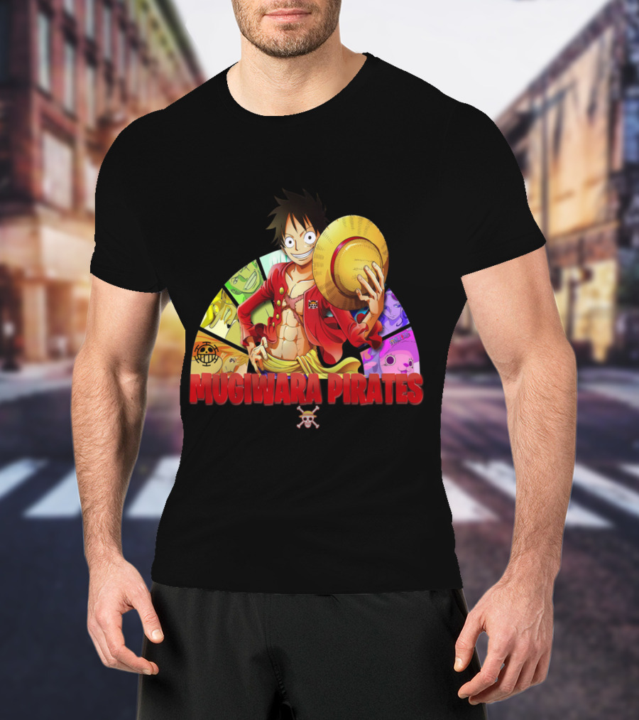 Monkey D Luffy Mugiwara Pirates T-Shirt