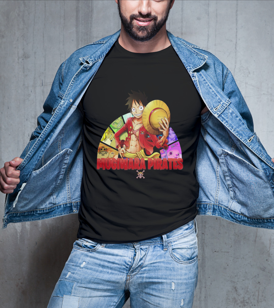 Monkey D Luffy Mugiwara Pirates T-Shirt