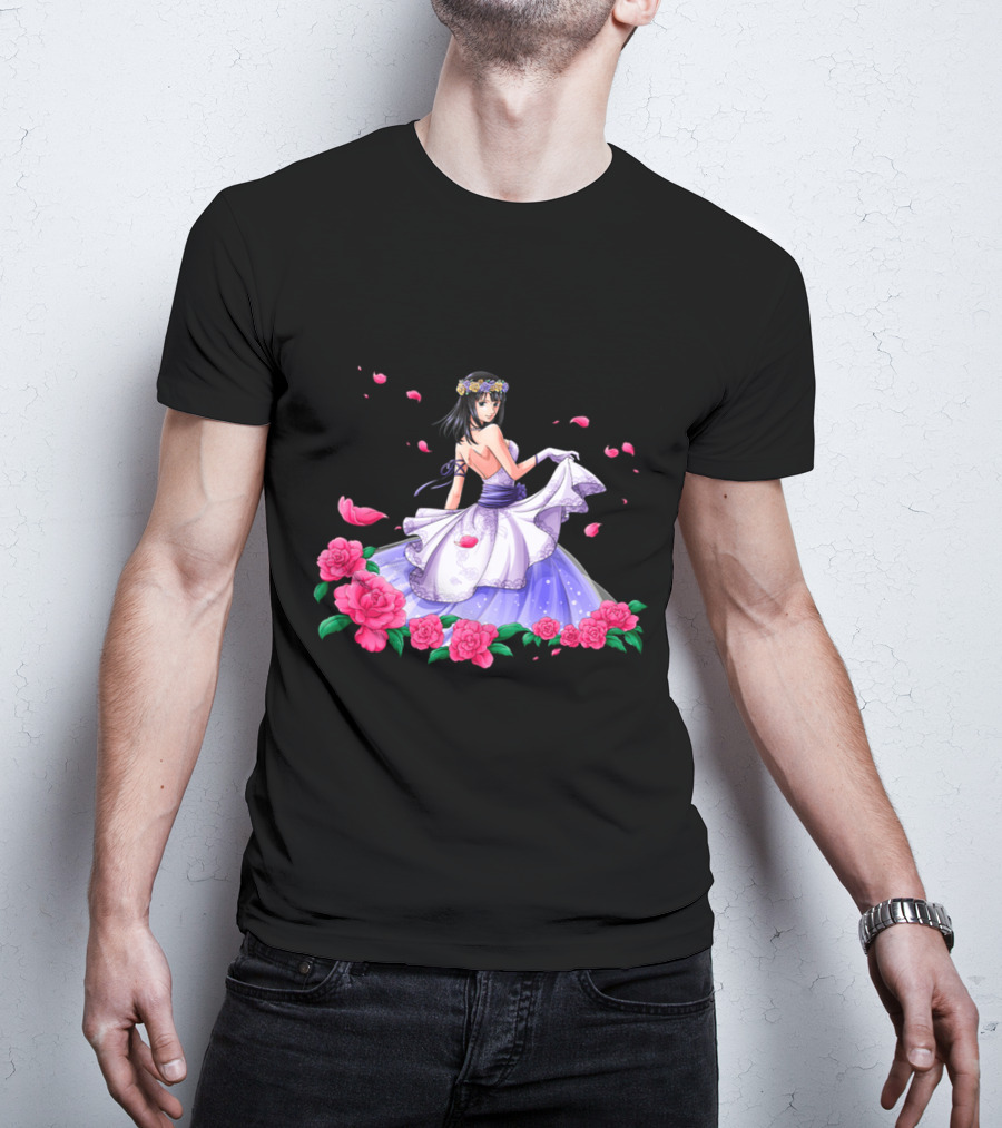 Nico Robin Floral Gown Scene One Piece T-Shirt