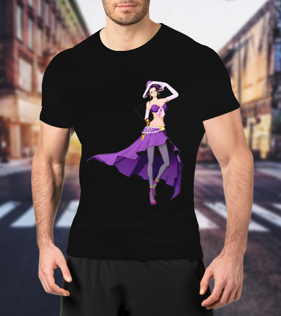Nico Robin Purple Dress Halloween Costume T-Shirt