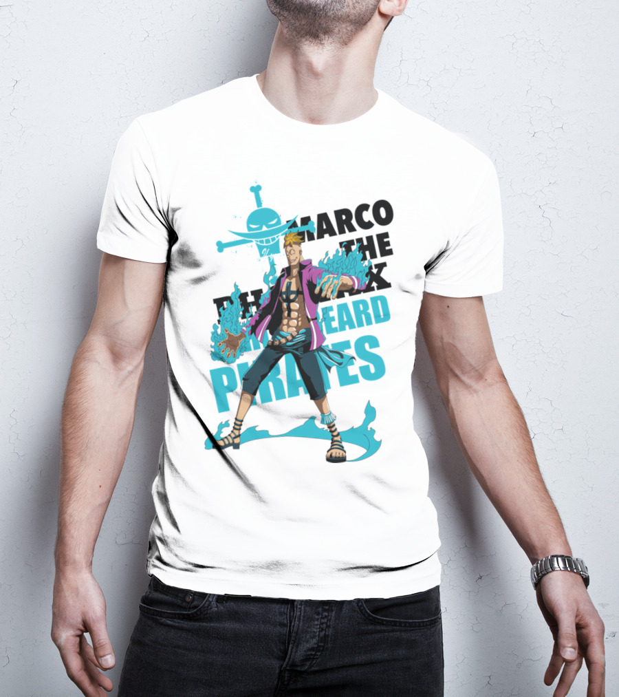 Marco The Phoenix Whitebeard Pirates One Piece T-Shirt