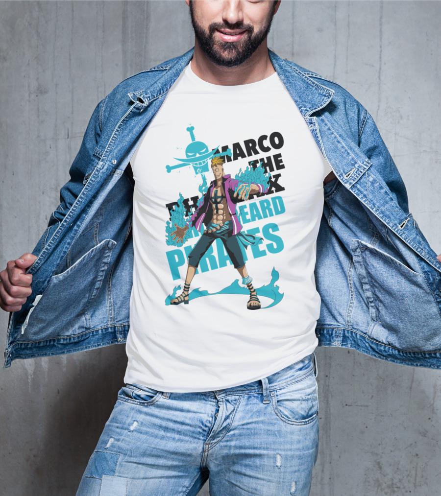 Marco The Phoenix Whitebeard Pirates One Piece T-Shirt