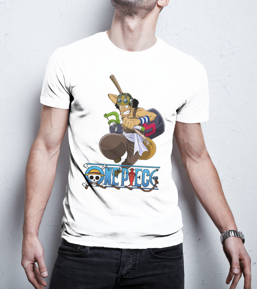 One Piece Usopp Straw Hat Pirate Character T-Shirt