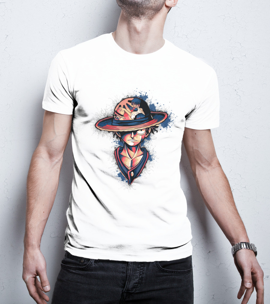 ONE PIECE Luffy The Captain FanArt Iconic Hat T-Shirt