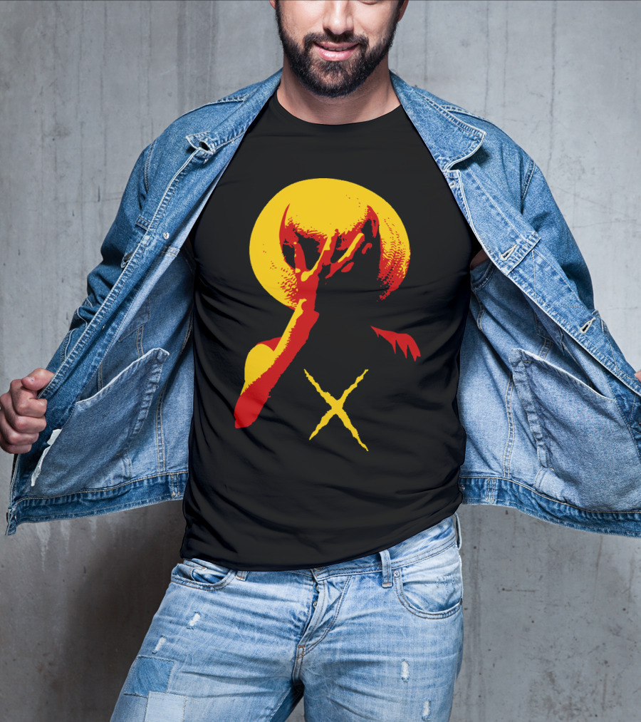 Monkey D. Luffy Portrait With Straw Hat And Crossed Arms T-Shirt