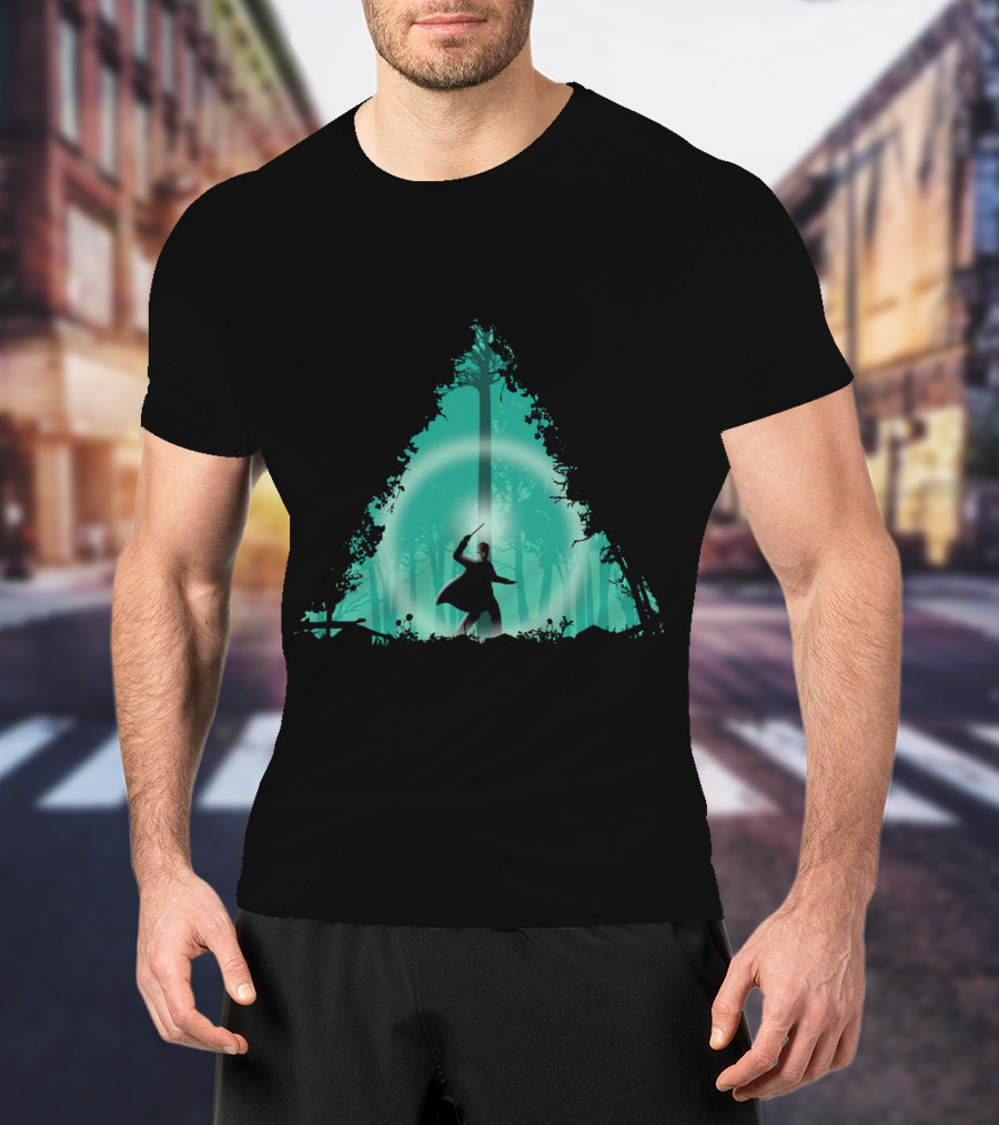 Hallowed Ground Enchanted Forest Triangle T-Shirt