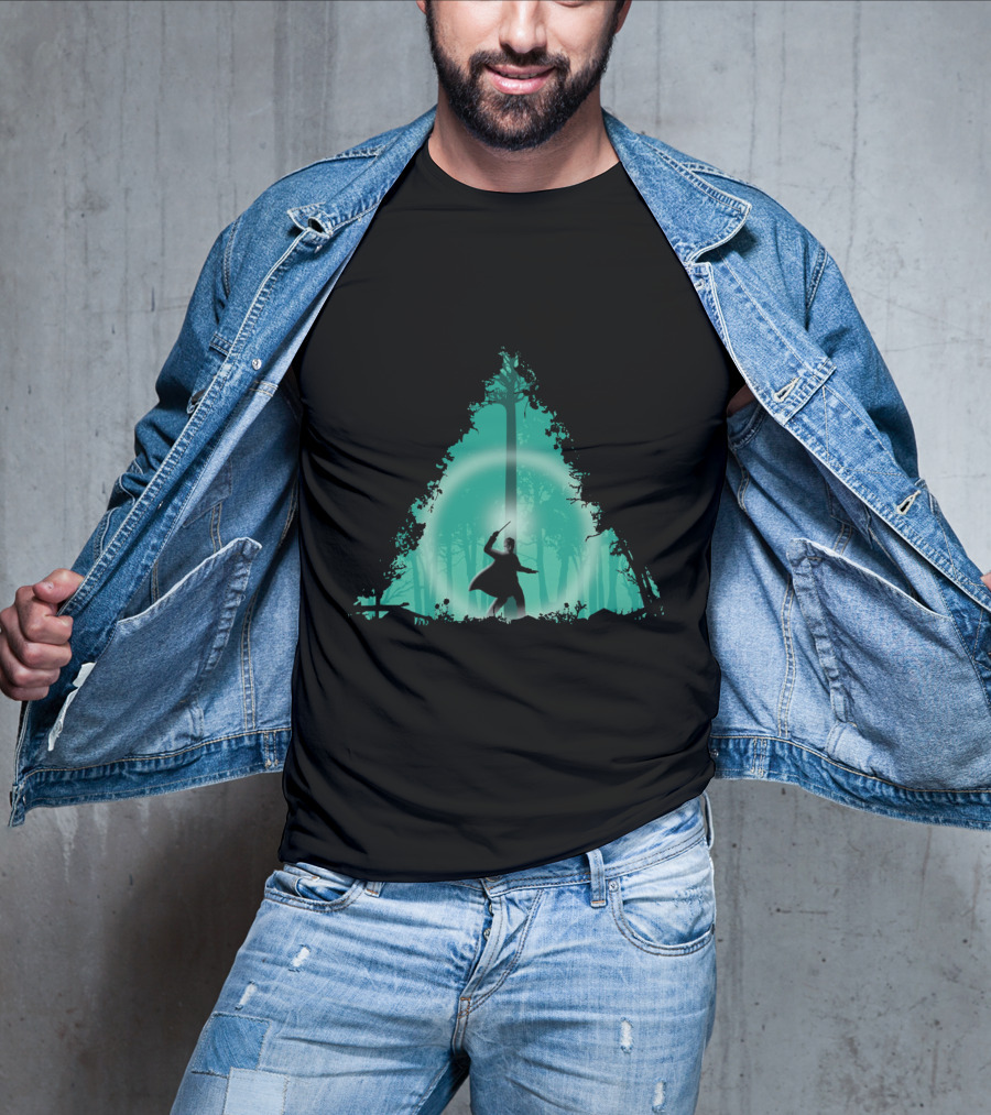 Hallowed Ground Enchanted Forest Triangle T-Shirt