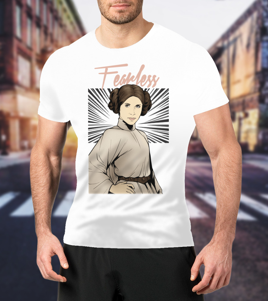 Fearless Princess Leia Iconic Starburst T-Shirt