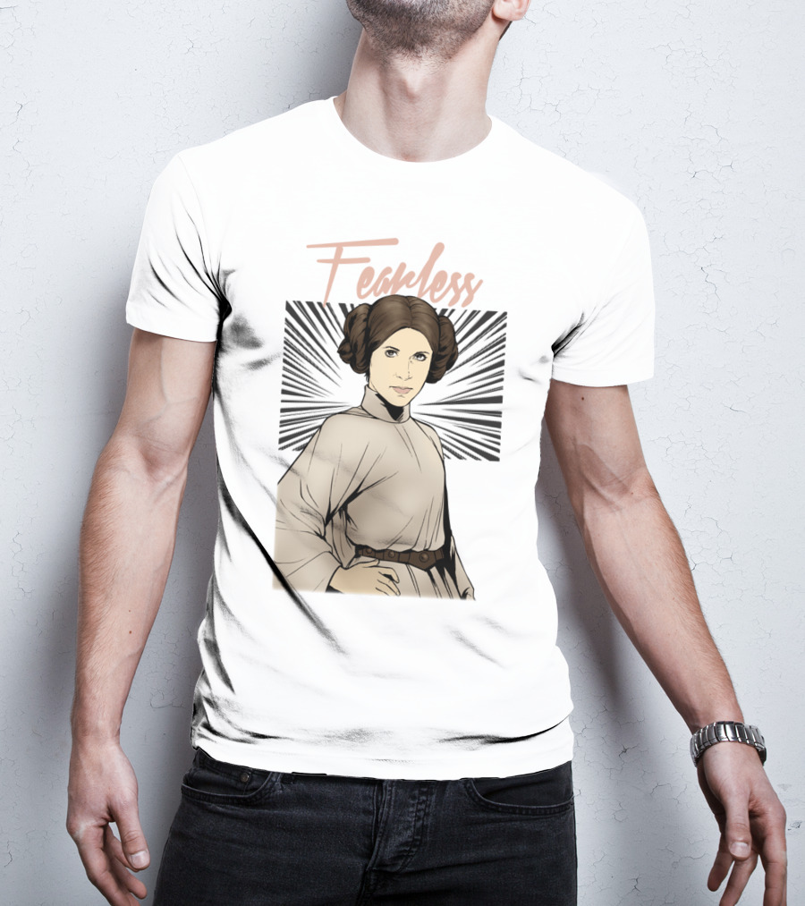 Fearless Princess Leia Iconic Starburst T-Shirt