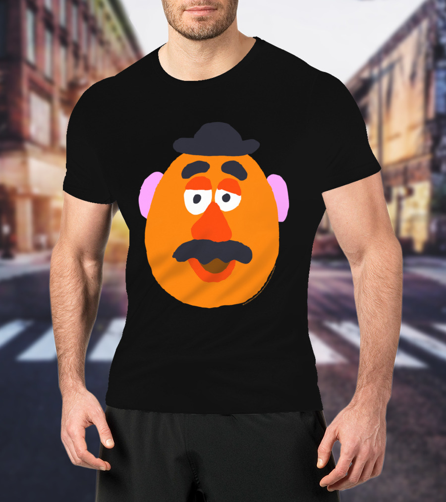 Mr. Potato Head Big Face Mustache Hat T-Shirt