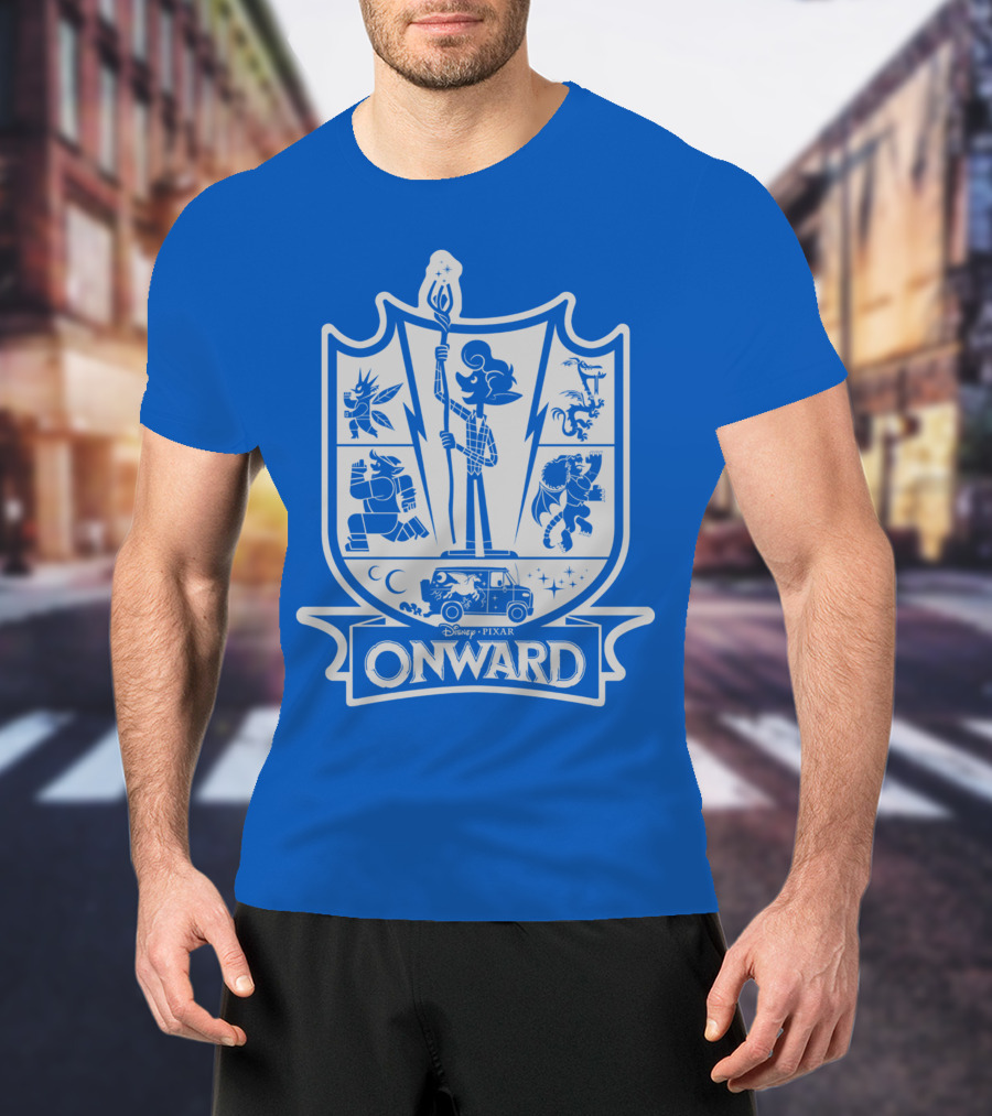 Disney Pixar Onward Magical Adventure Crest T-Shirt