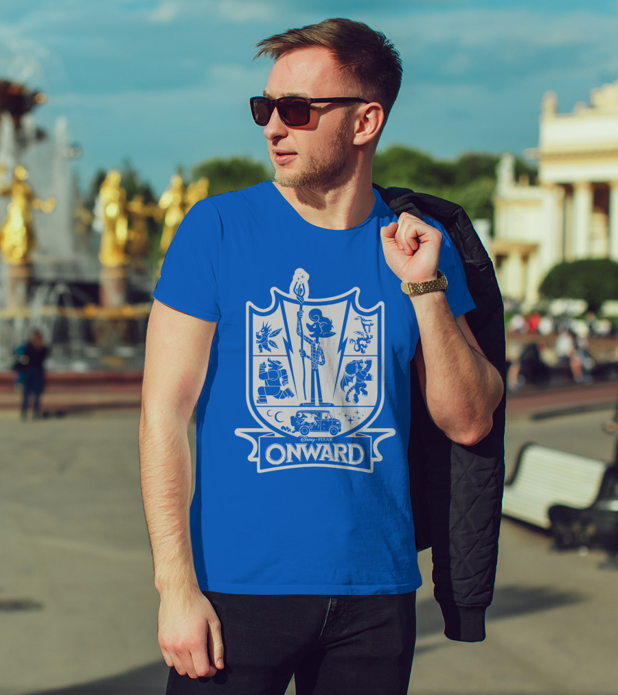Disney Pixar Onward Magical Adventure Crest T-Shirt