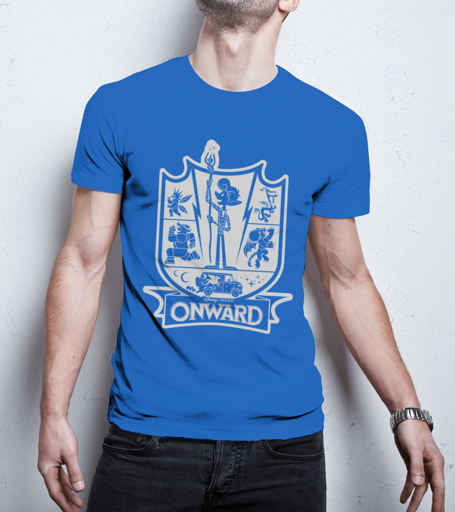 Disney Pixar Onward Magical Adventure Crest T-Shirt