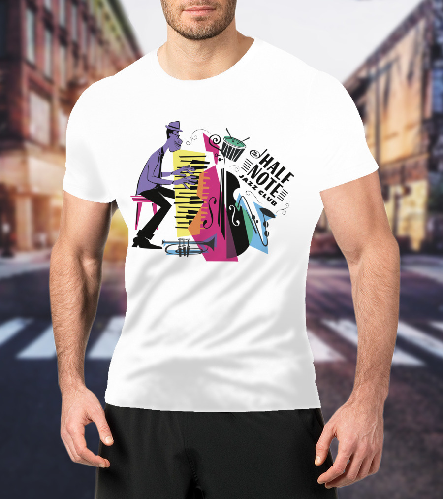 Pixar Soul Joe's Performance At Half Note Jazz Club T-Shirt