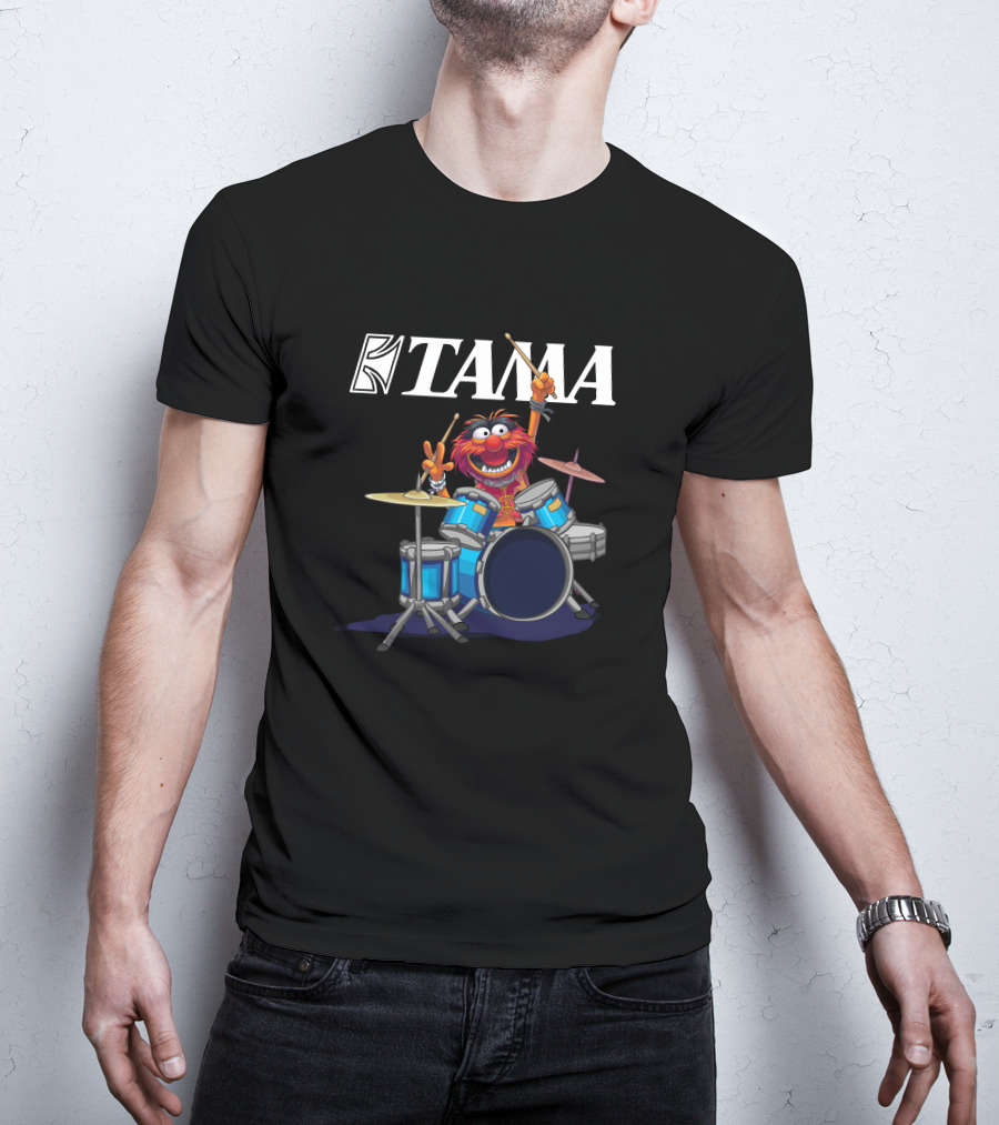 Tama Drum Muppets Character Drumming T-Shirt