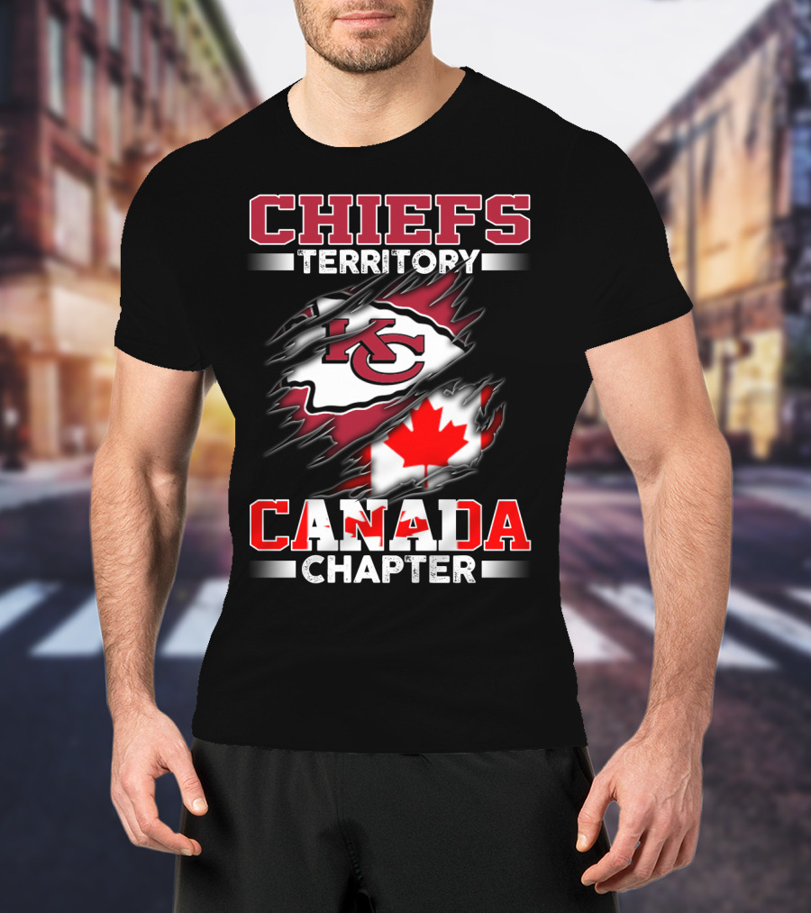 Chiefs Territory Kansas City Canada Chapter T-Shirt