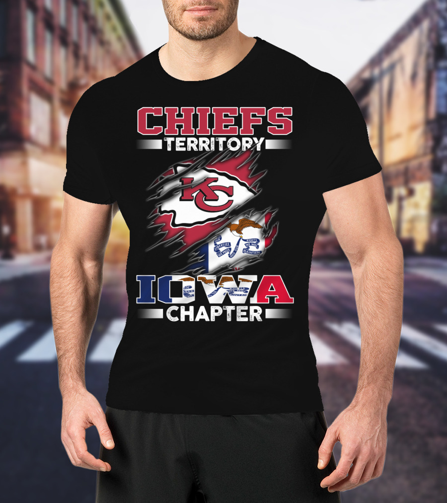 CHIEFS Territory Iowa Chapter KC T-Shirt
