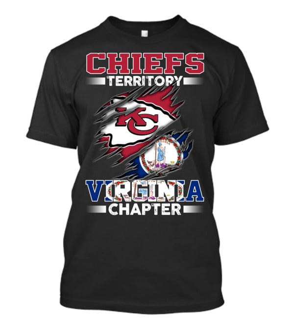Chiefs Territory Kc Virginia Chapter T-Shirt