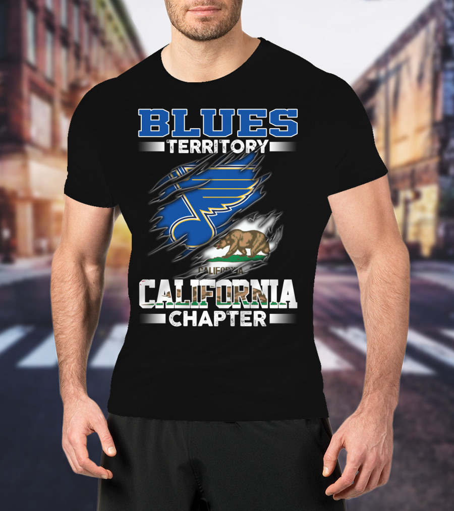 Blues Territory California Chapter T-Shirt