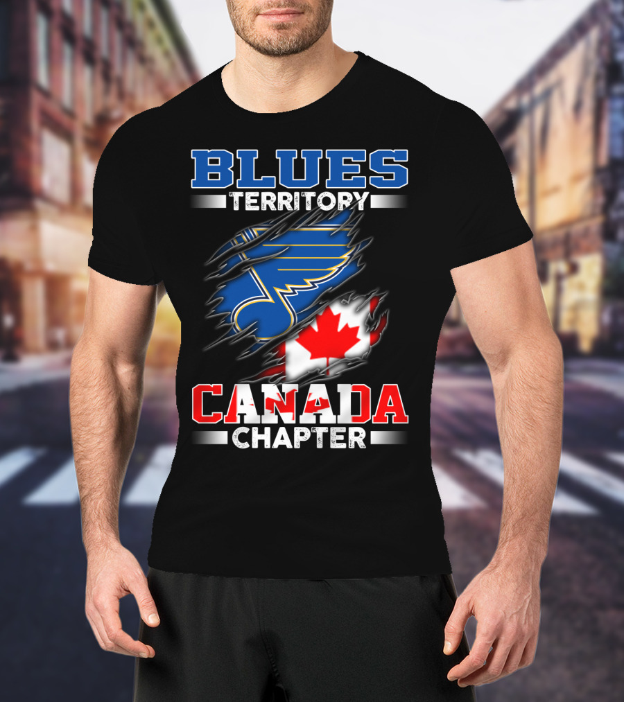 Blues Territory Canada Chapter T-Shirt