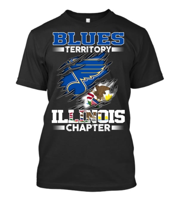 Blues Territory Illinois Chapter T-Shirt