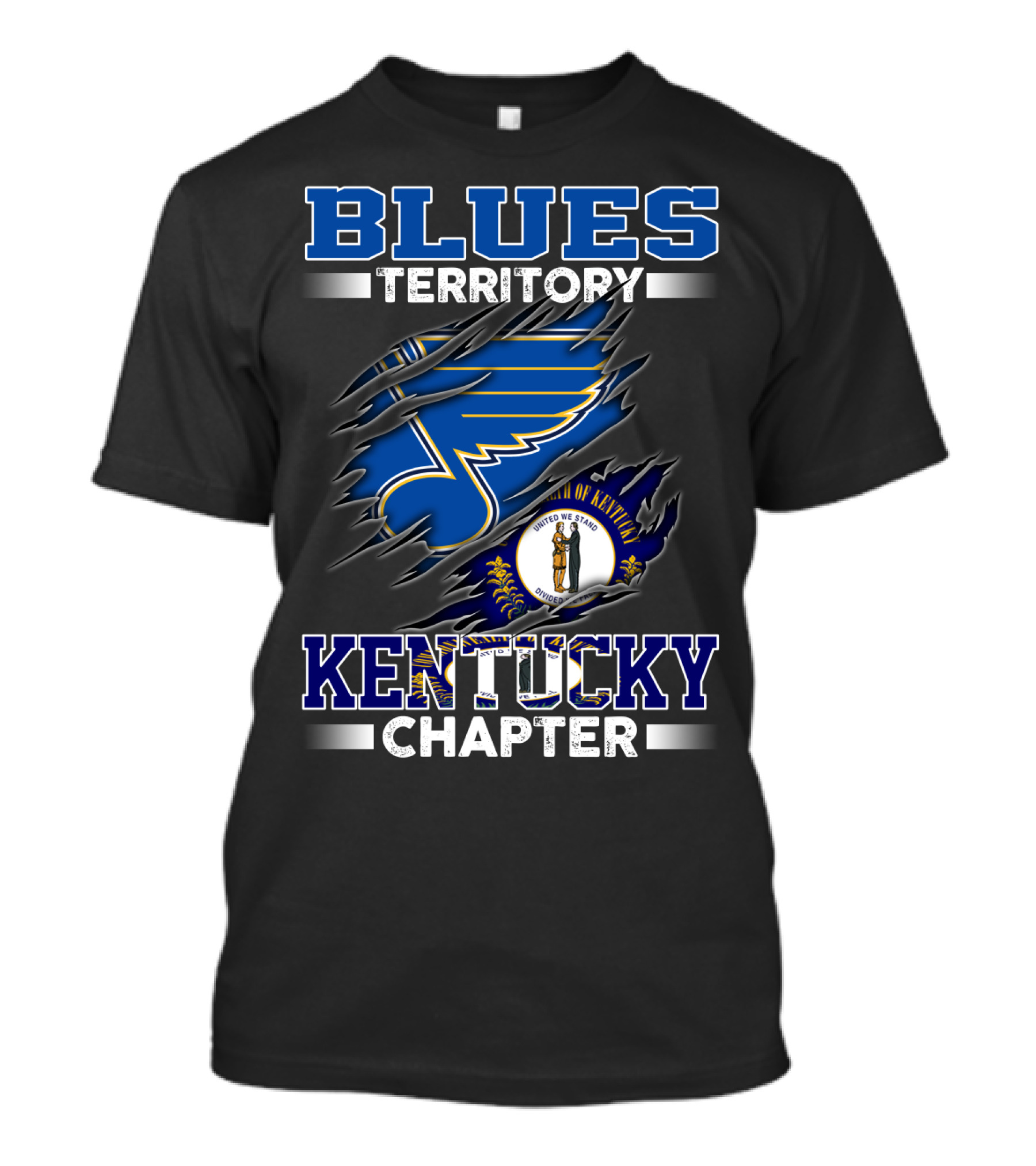 BLUES TERRITORY KENTUCKY CHAPTER T-Shirt