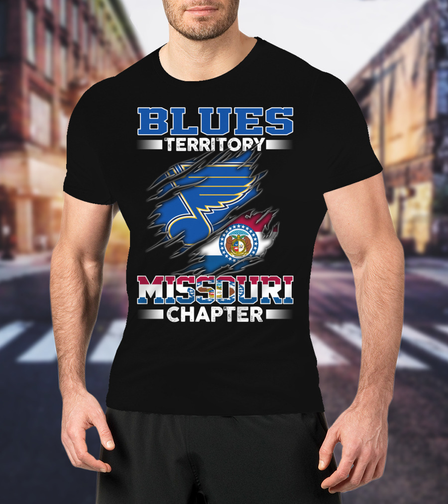 BLUES TERRITORY MISSOURI CHAPTER T-Shirt