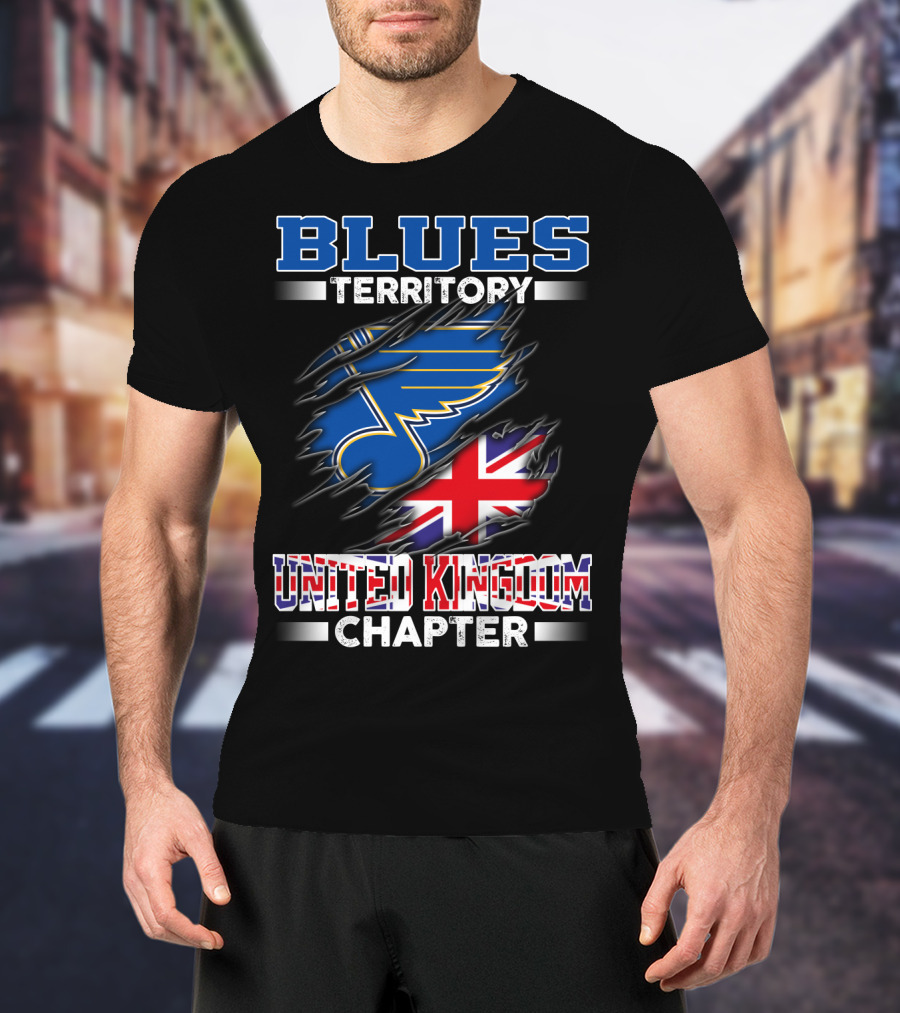 Blues Territory United Kingdom Chapter T-Shirt