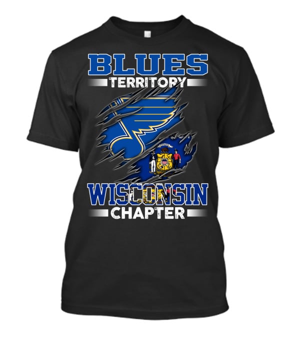 Blues Territory Wisconsin Chapter T-Shirt