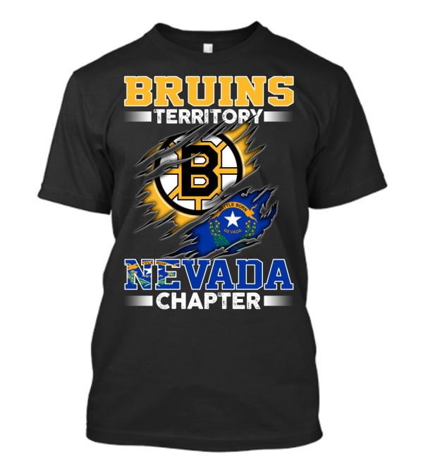 BRUINS Territory Nevada Chapter Battle Born Flag T-Shirt