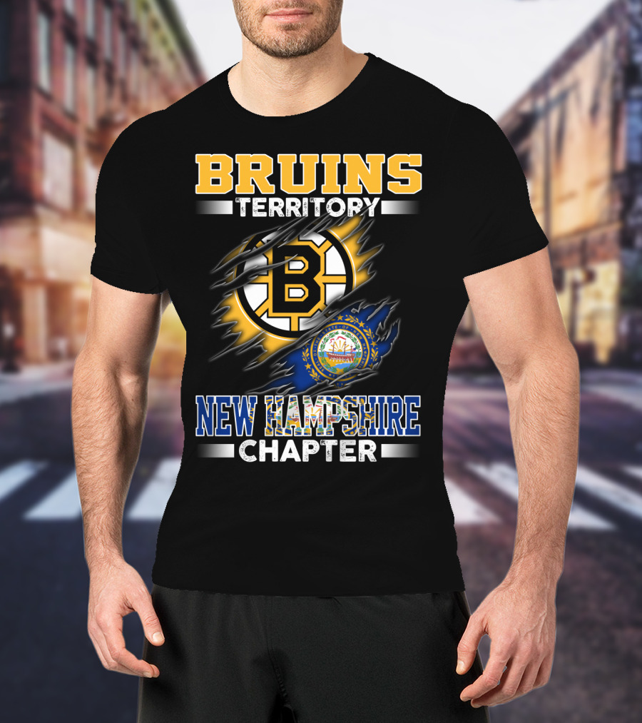 BRUINS Territory New Hampshire Chapter T-Shirt
