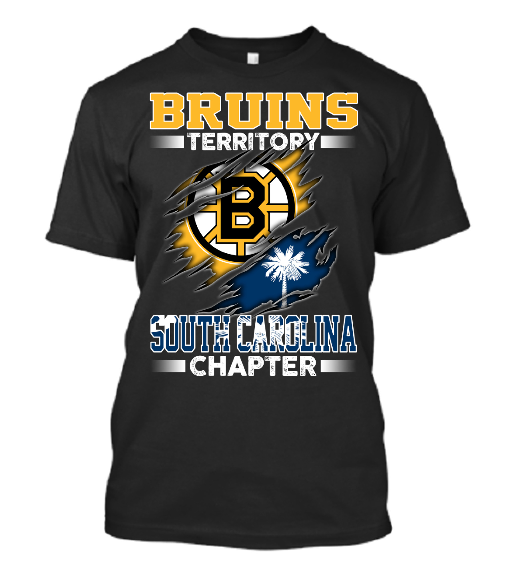 Bruins Territory South Carolina Chapter T-Shirt
