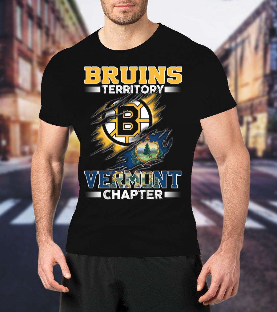 Bruins Territory Vermont Chapter T-Shirt