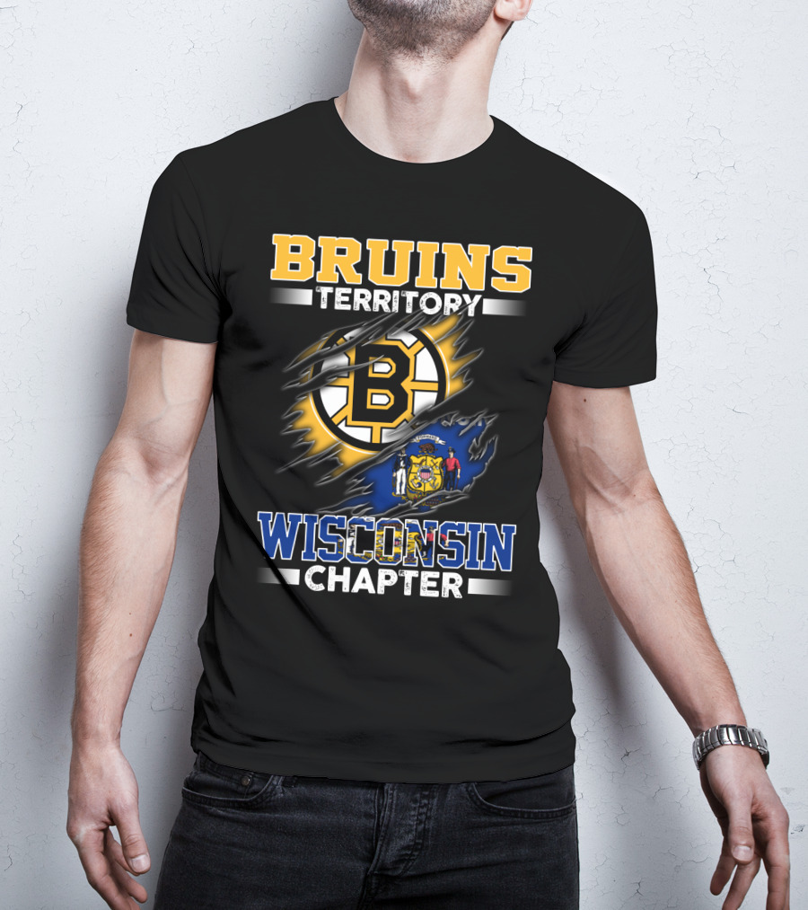 Bruins Territory Wisconsin Chapter T-Shirt