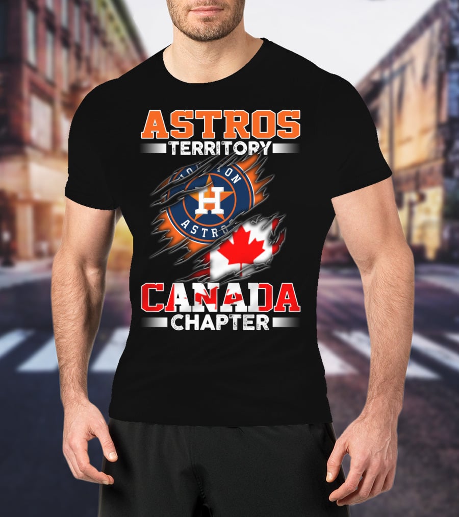 ASTROS TERRITORY HOUSTON ASTROS CANADA CHAPTER T-Shirt