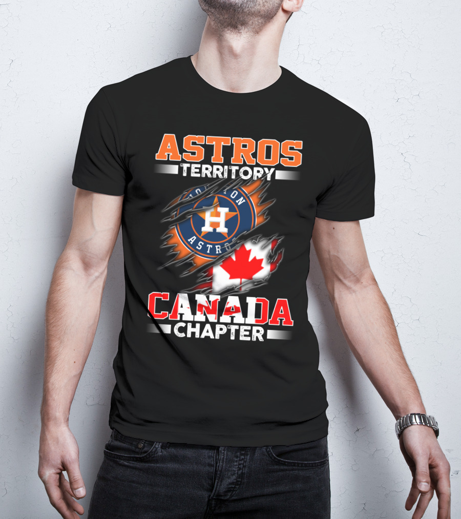 ASTROS TERRITORY HOUSTON ASTROS CANADA CHAPTER T-Shirt