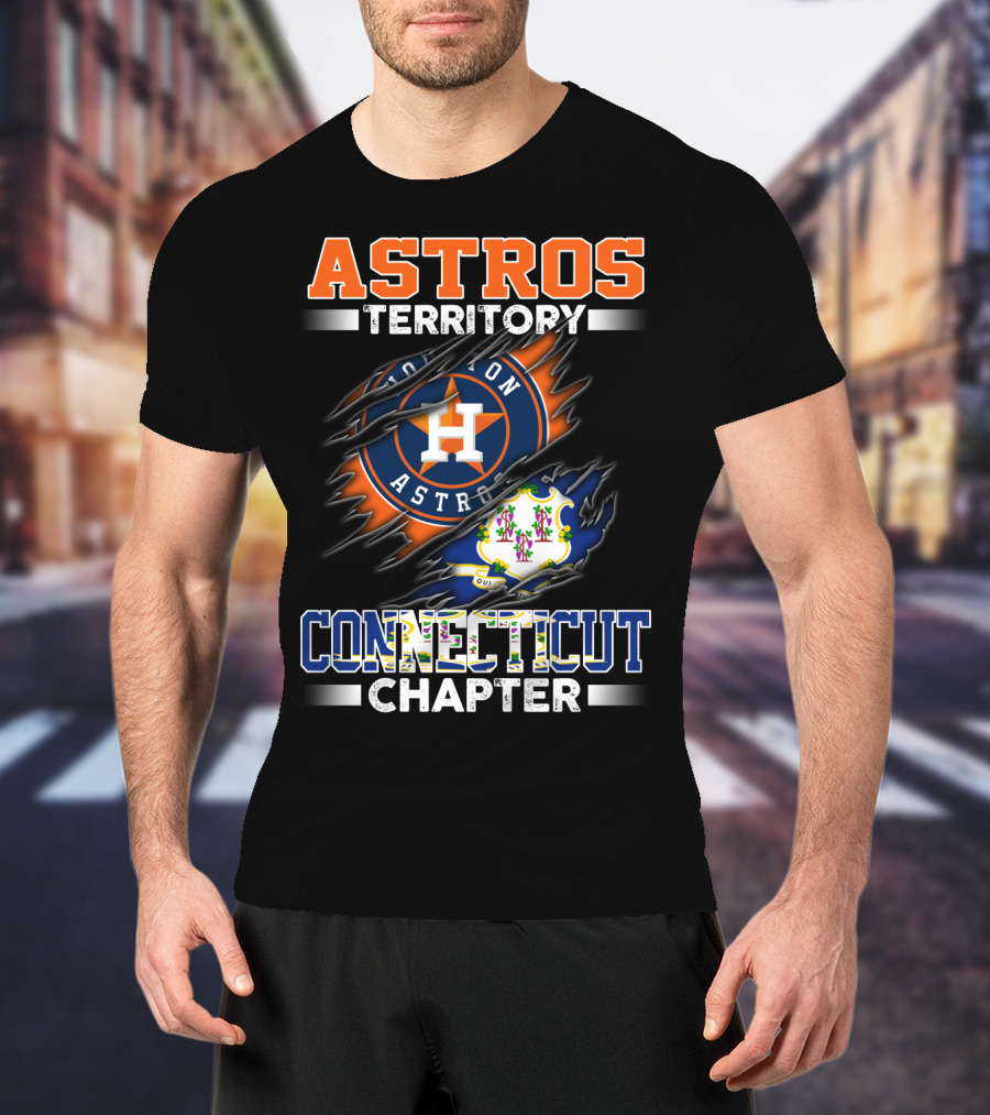 Astros Territory Houston Astros Connecticut Chapter T-Shirt