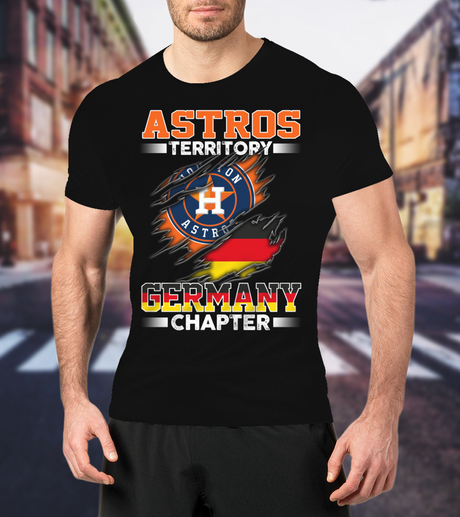 Astros Territory Houston Astros Germany Chapter T-Shirt