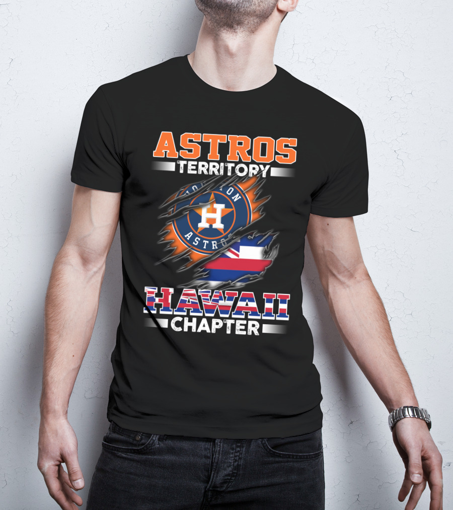 Astros Territory Houston Astros Hawaii Chapter T-Shirt
