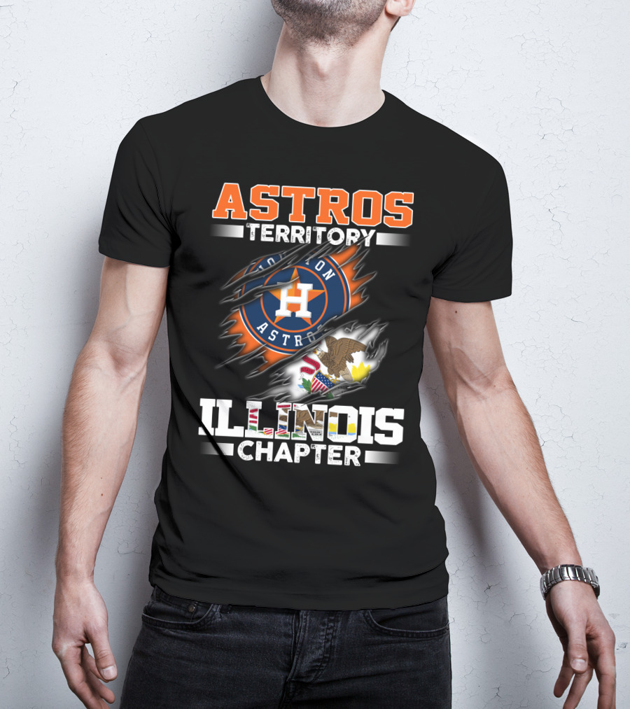 Astros Territory Houston Astros Illinois Chapter T-Shirt