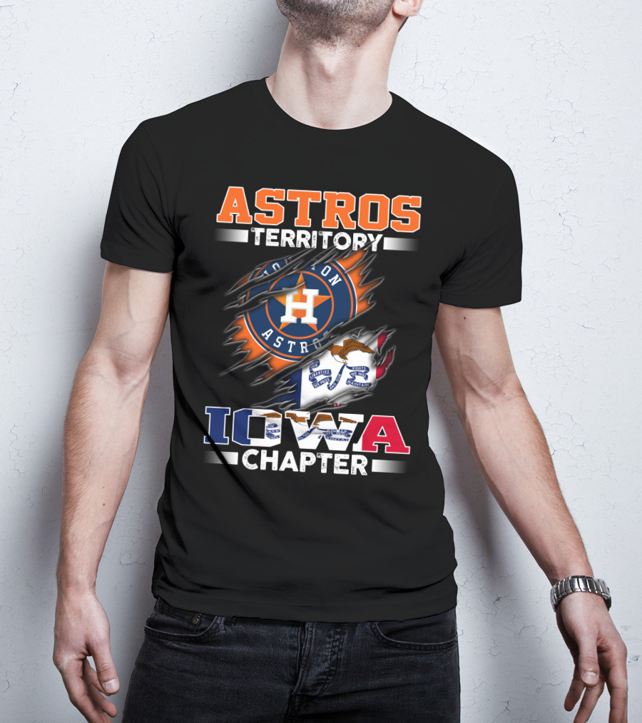 Astros Territory Houston Astros Iowa Chapter T-Shirt