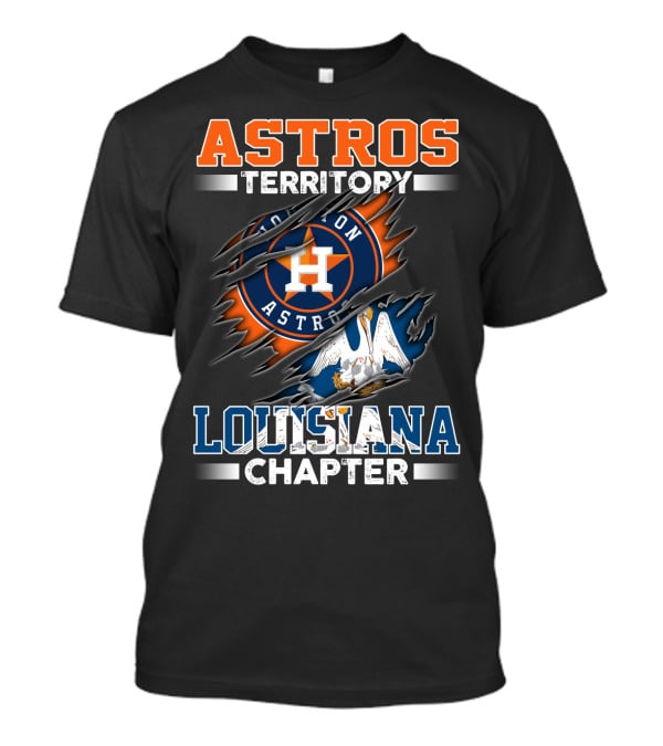 Astros Territory Louisiana Chapter Houston Astros T-Shirt