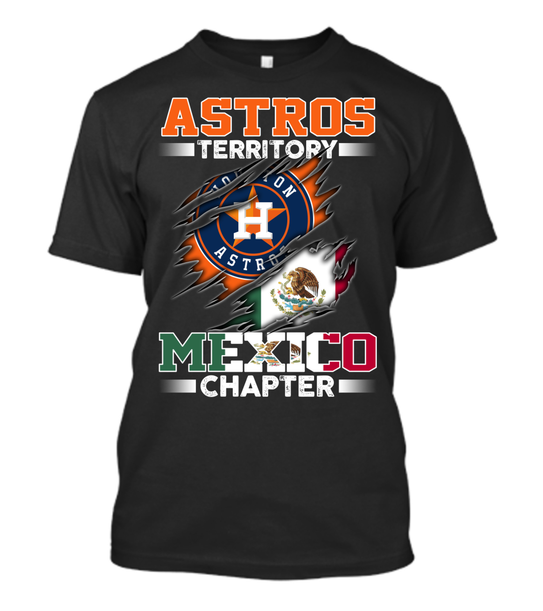 Astros Territory Houston Astros Mexico Chapter T-Shirt