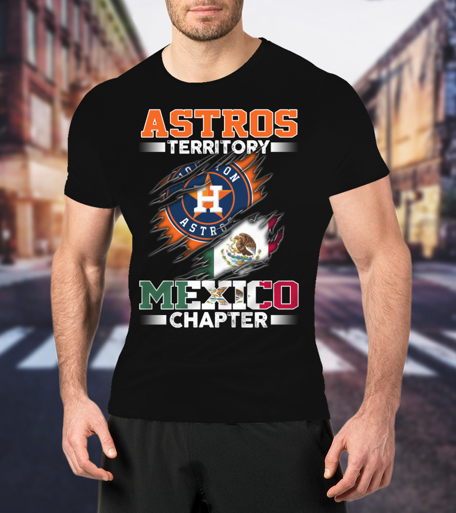 Astros Territory Houston Astros Mexico Chapter T-Shirt