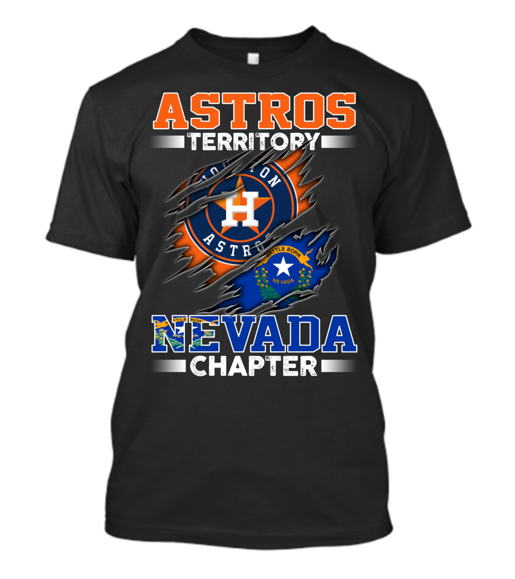 Astros Territory Houston Nevada Chapter Little Born T-Shirt