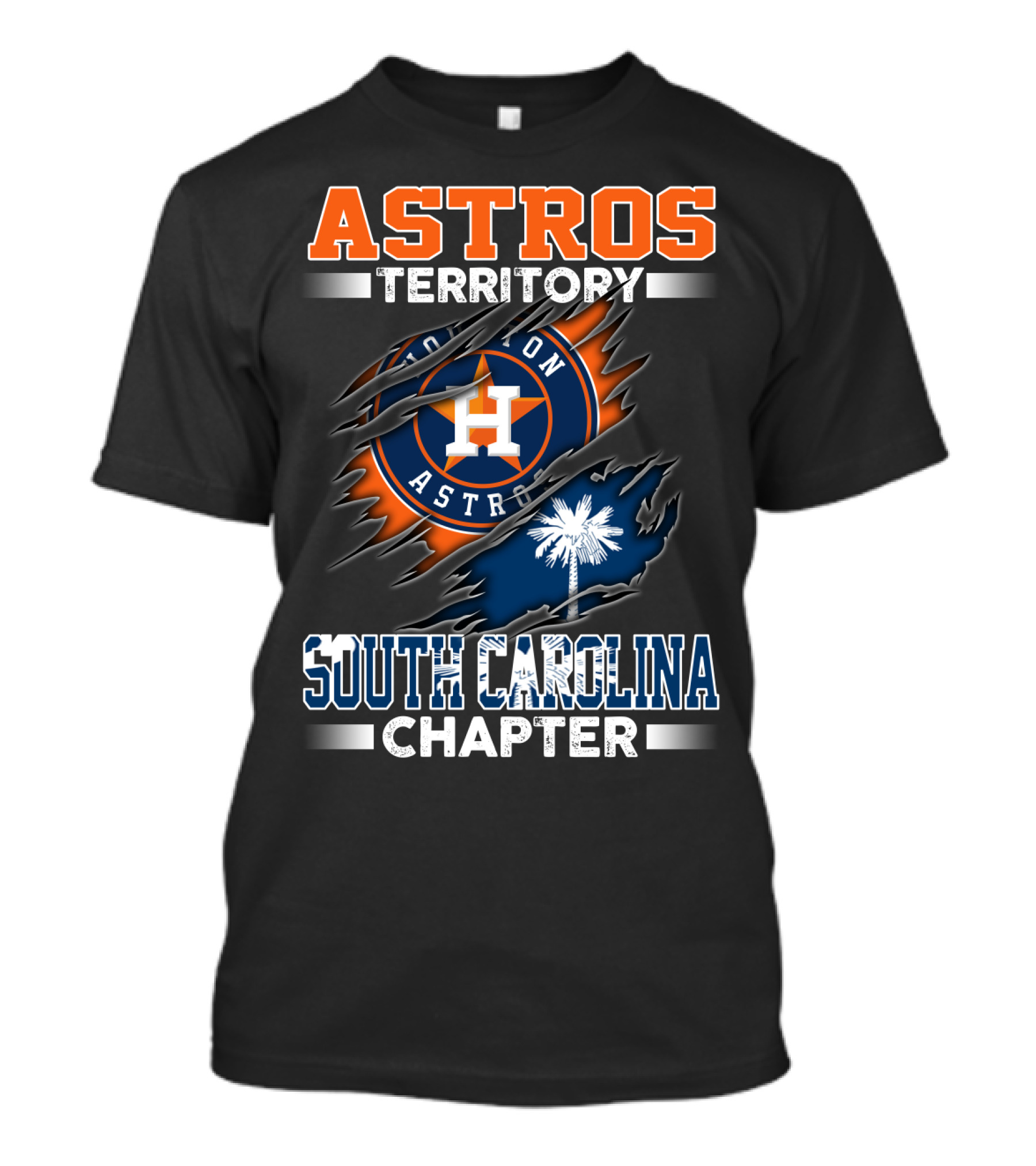 Astros Territory Houston Astros South Carolina Chapter T-Shirt