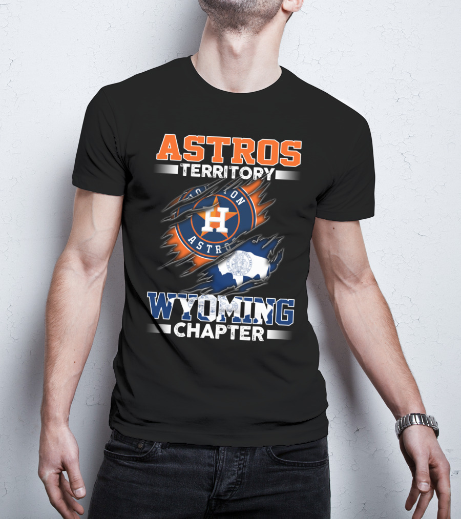 Astros Territory Houston Astros Wyoming Chapter T-Shirt