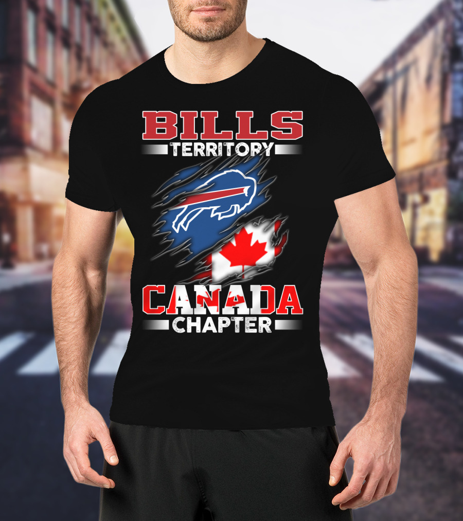 BILLS Territory Canada Chapter Buffalo Bills T-Shirt